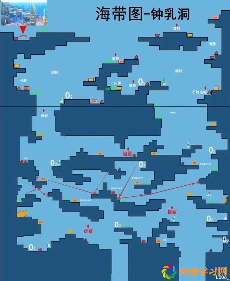 潜水员戴夫全地图分享-潜水员戴夫全鲨鱼分布位置一览