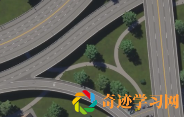 城市天际线2非对称的路换方向介绍