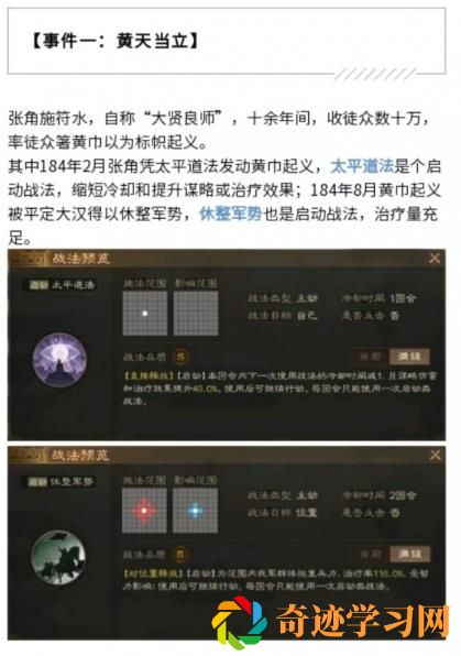 三国志战棋版休整军势获取攻略